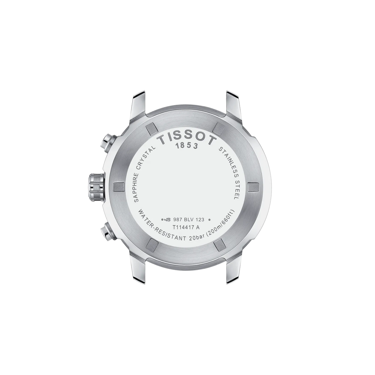 Tissot PRC 200 43mm T114.417.11.057.00 — detail view