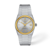 Silver dial · Grey bracelet