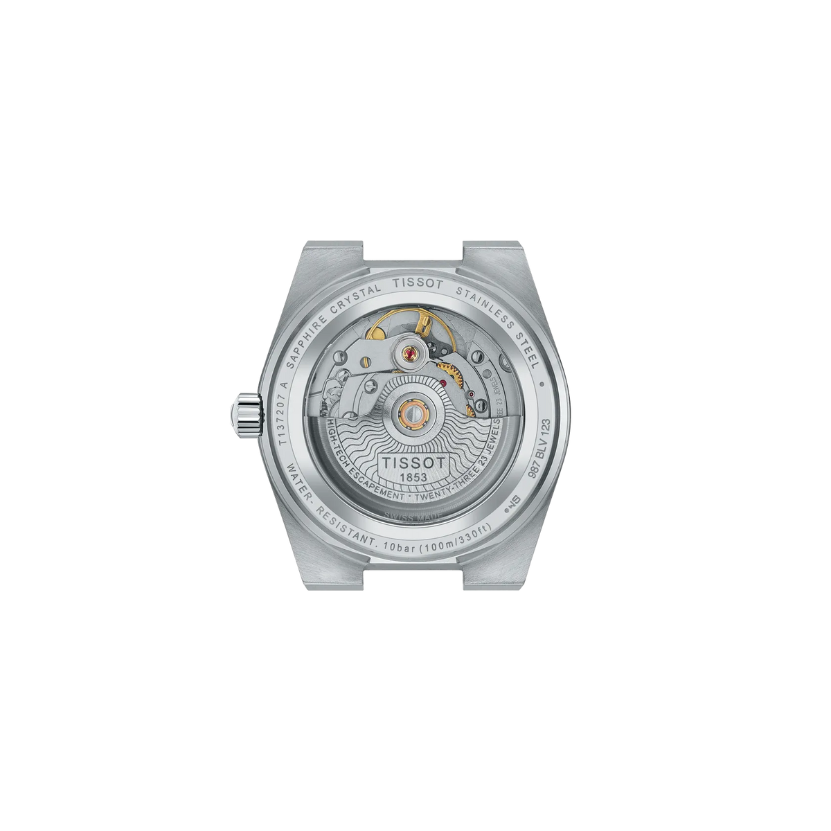 Tissot PRX 35mm T137.207.11.051.00 — detail view