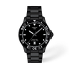 Black dial · Black bracelet