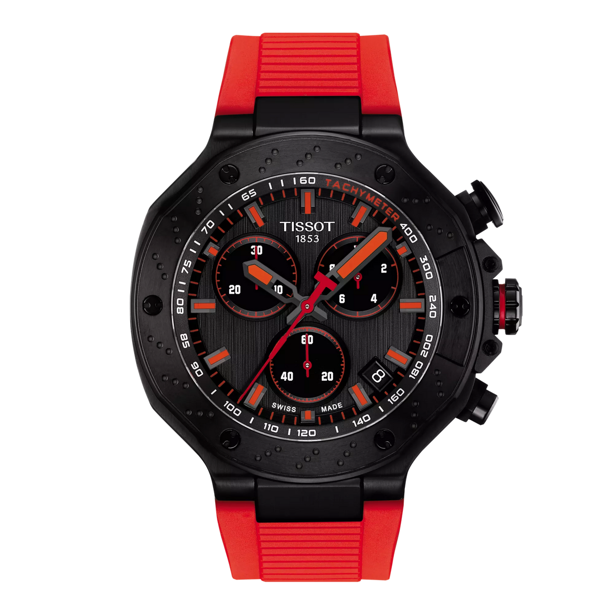 Tissot T-Race 45mm T141.417.37.061.01 — detail view