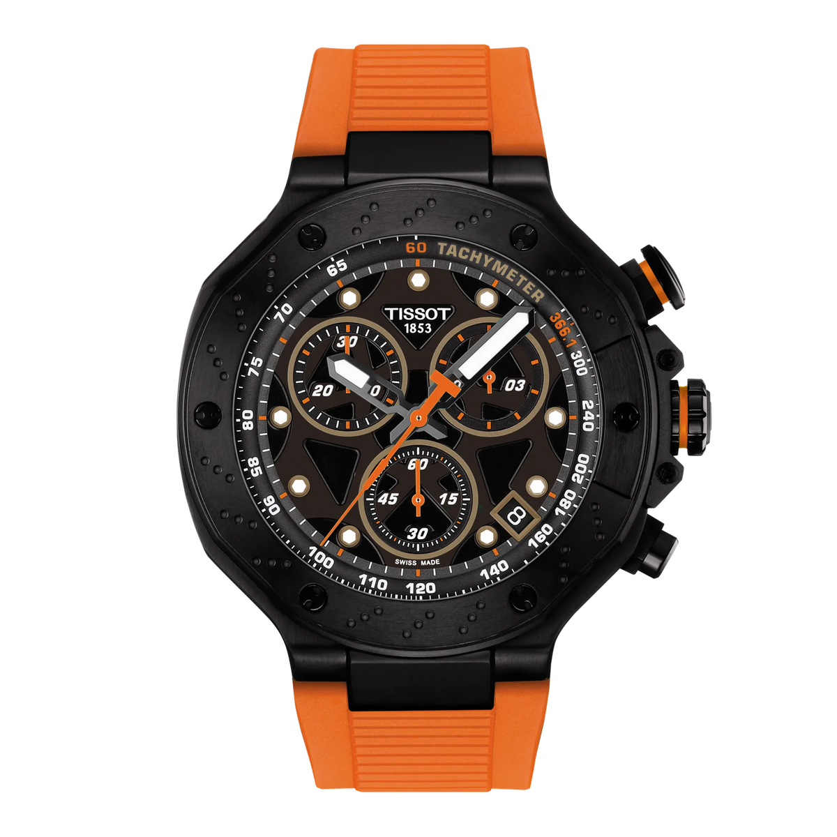 Tissot T-Race 45mm T141.417.37.051.02 — detail view