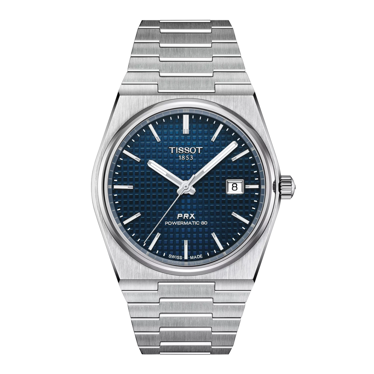Tissot PRX 40mm T137.407.11.041.00 — detail view