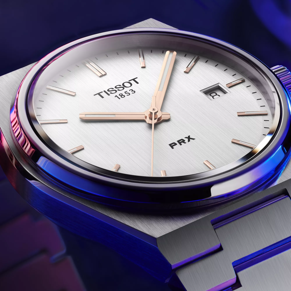 Tissot PRX 40mm T137.410.11.031.00 — detail view
