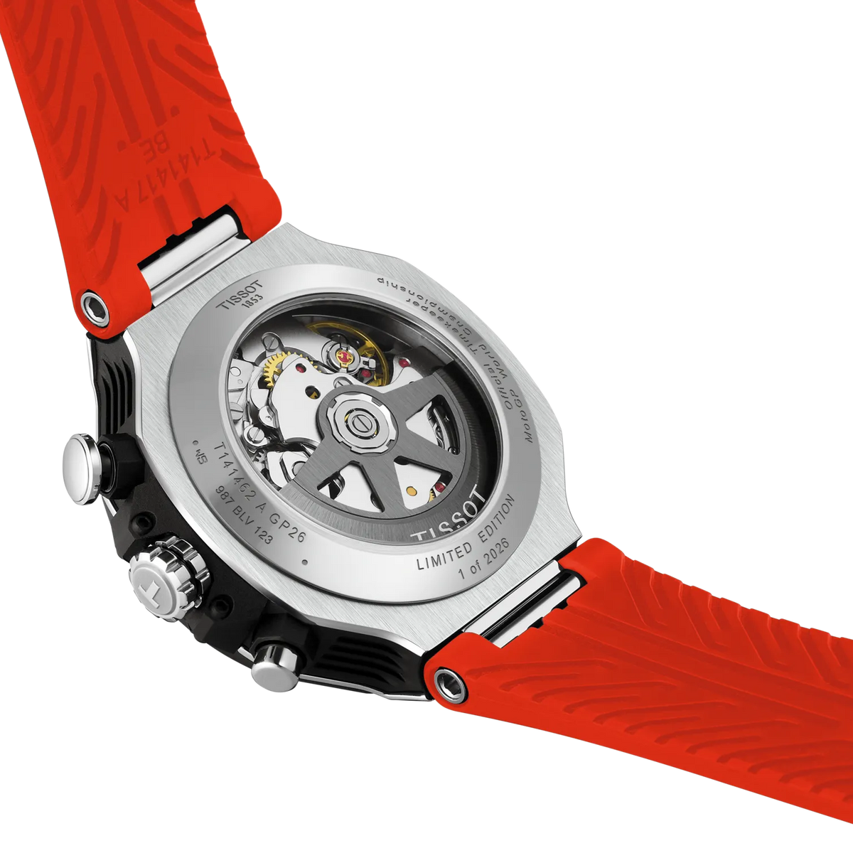Tissot T-Race MotoGP 2026 45mm T141.462.27.051.00 — detail view