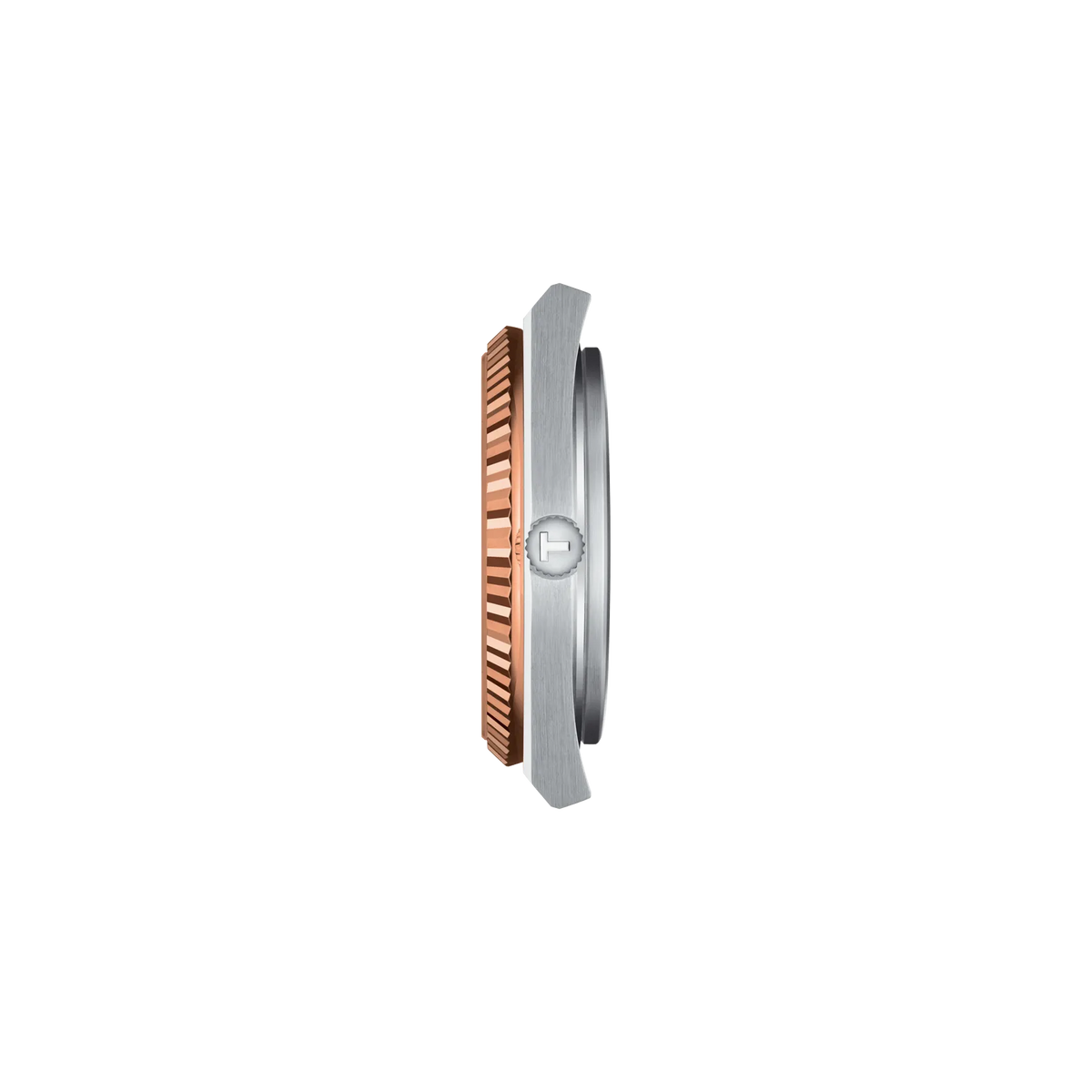 Tissot PRX Gold 40mm T931.407.41.041.00 — detail view