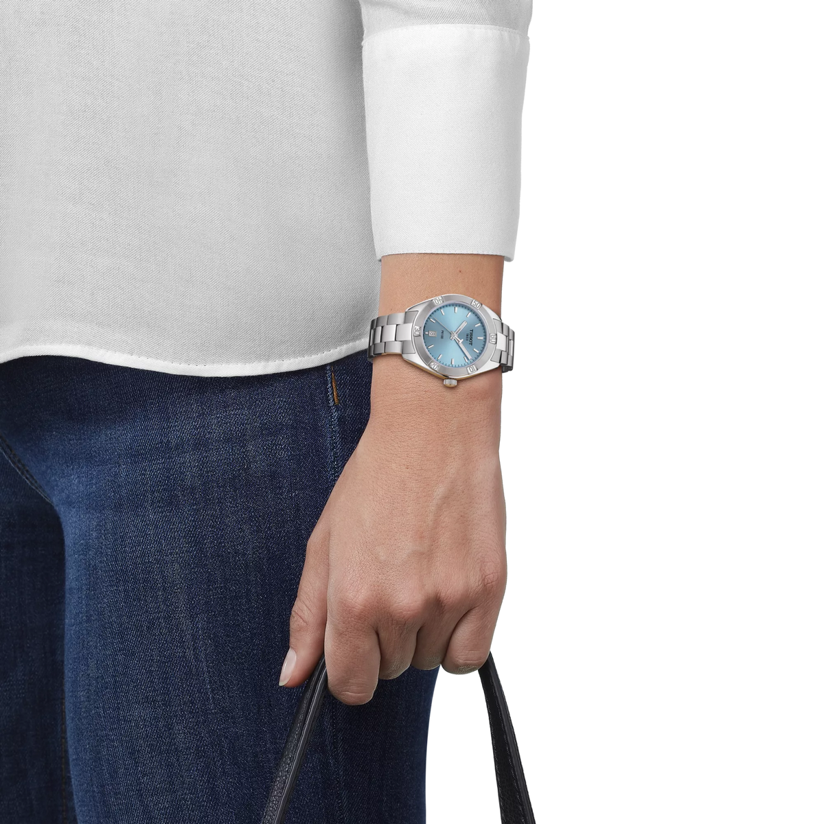 Tissot PR 100 Sport Chic 36mm T101.910.11.351.00 — detail view