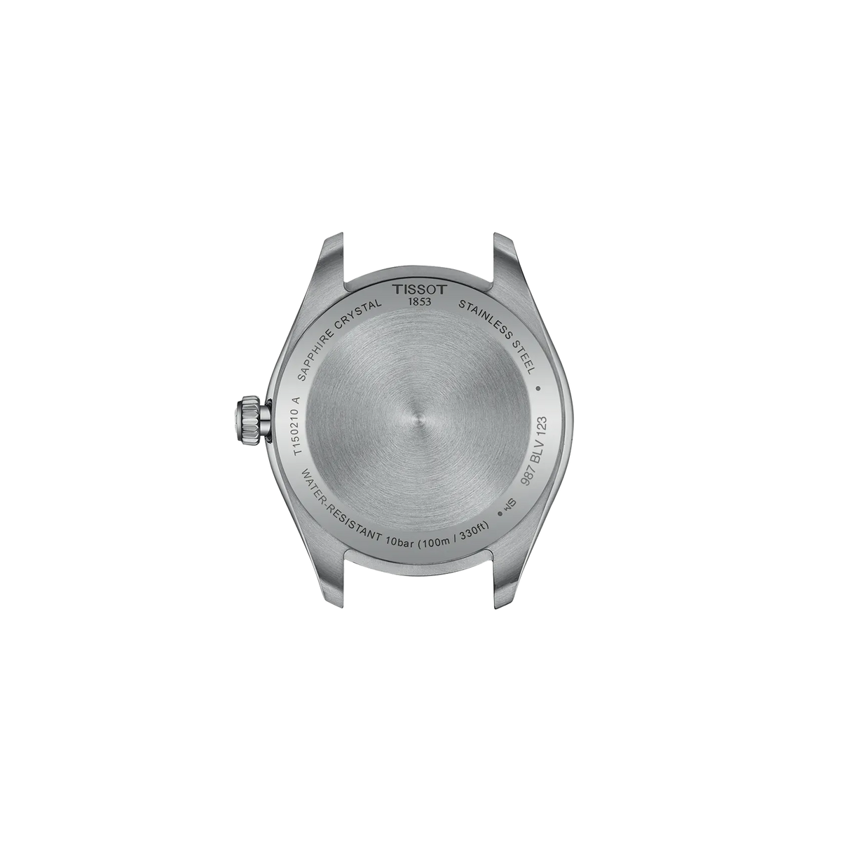 Tissot PR 100 34mm T150.210.11.041.00 — detail view