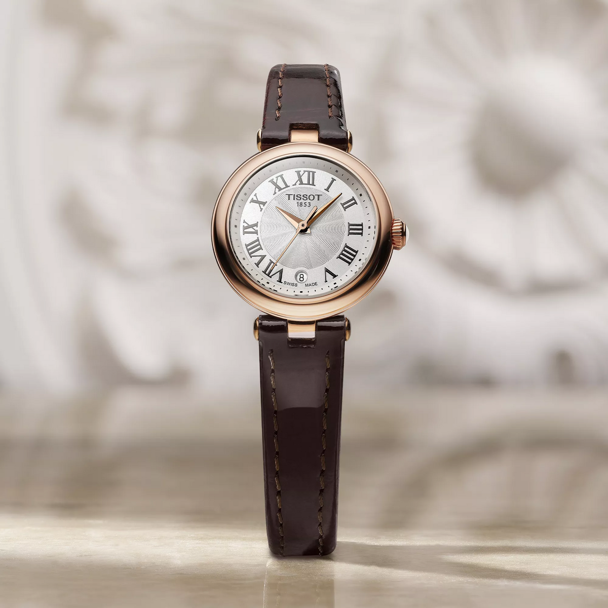 Tissot Bellissima 26mm T126.010.36.013.00 — detail view