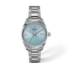 Ice blue dial · Grey bracelet