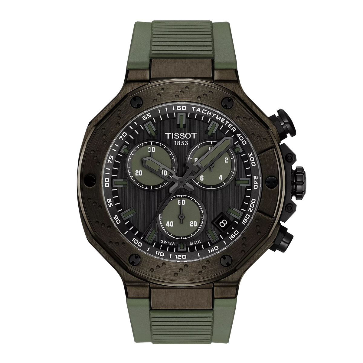 Tissot T-Race 45mm T141.417.37.061.02 — detail view