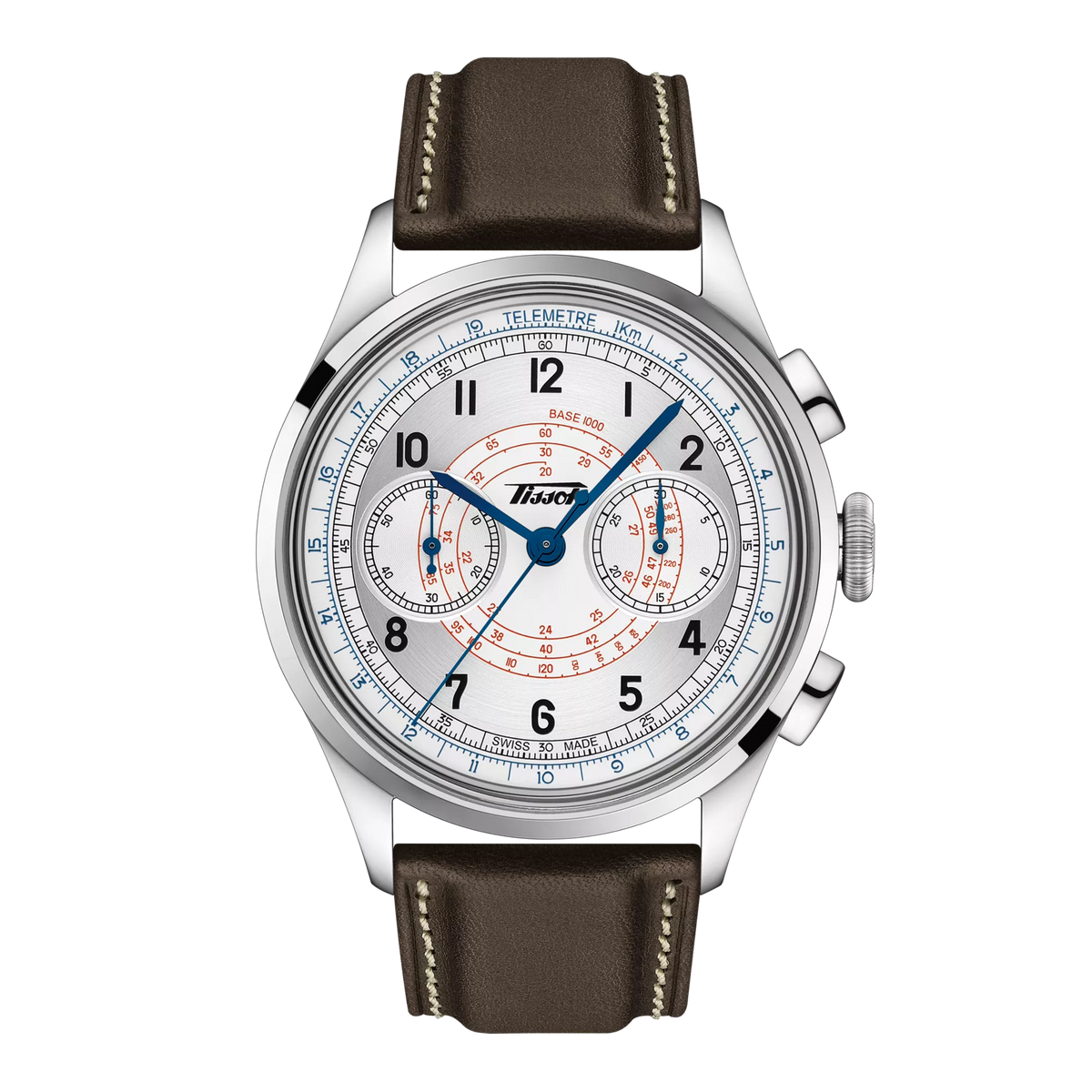 Tissot Telemeter 1938 42mm T142.462.16.032.00 — detail view