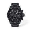 Black dial · Black bracelet