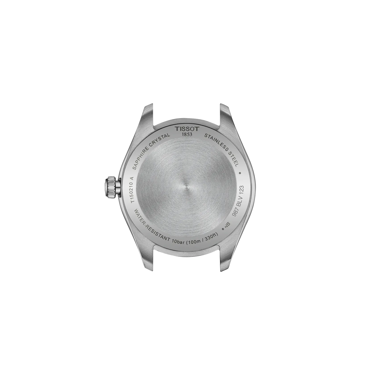 Tissot PR 100 34mm T150.210.11.091.00 — detail view
