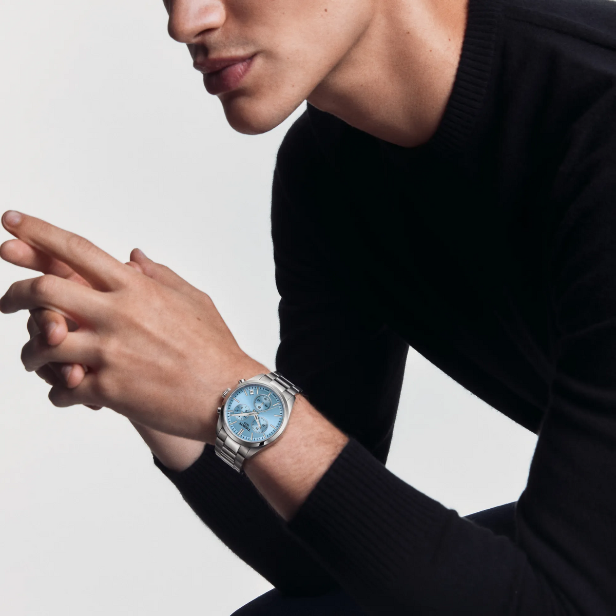 Tissot PR 100 40mm T150.417.11.351.00 — detail view
