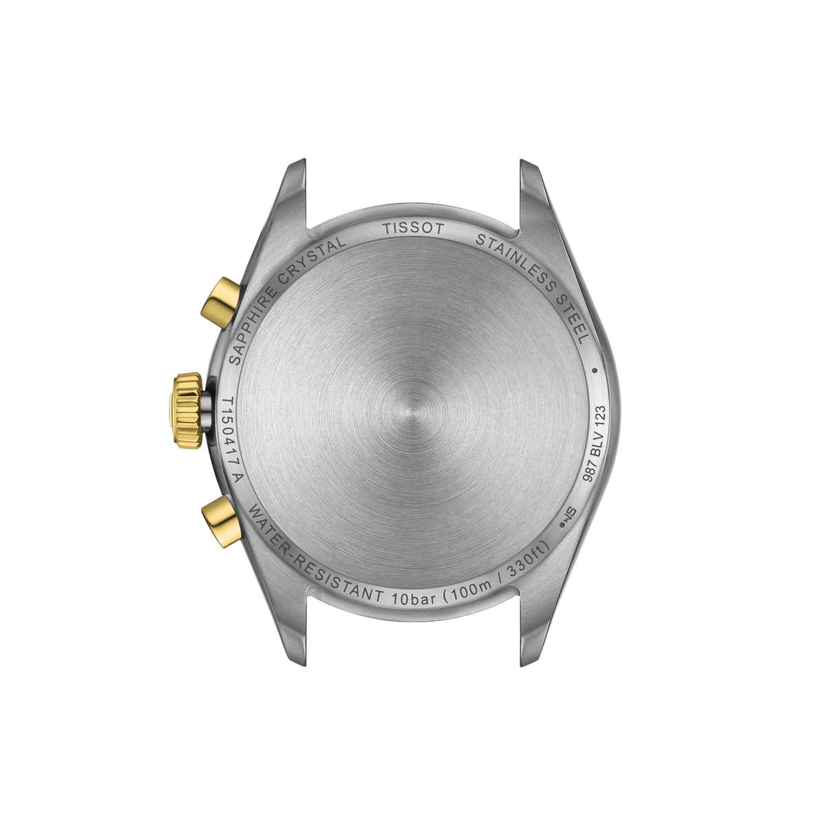 TISSOT PR 100 40mm T150.417.22.091.00 — detail view