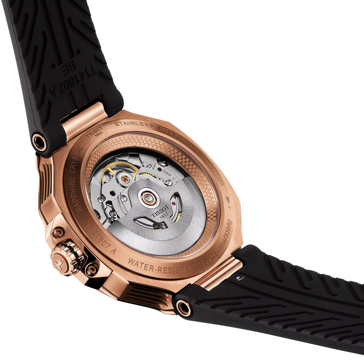 Tissot T-Race 41mm T141.807.37.051.00 — detail view