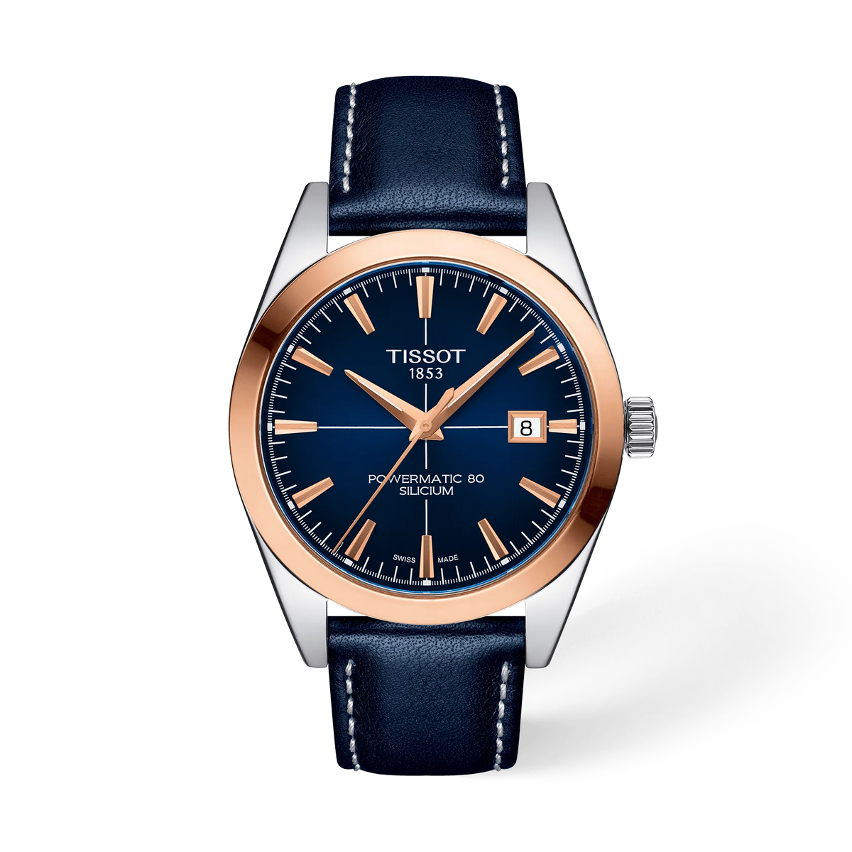 Tissot Gentleman Gold bezel 40mm T927.407.46.041.00 — product view