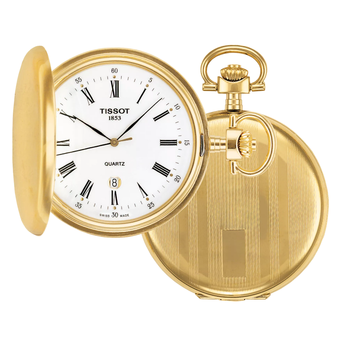Tissot Savonnette 48.5mm T83.4.553.13 — detail view