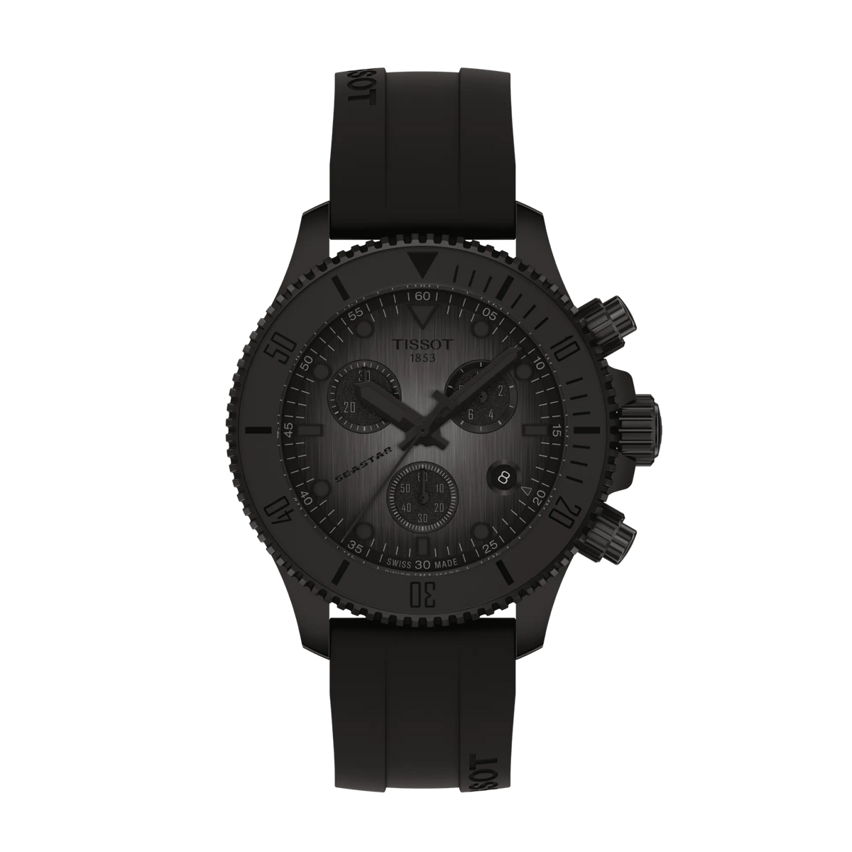 Tissot Seastar 1000 38mm T120.217.37.061.00 — detail view