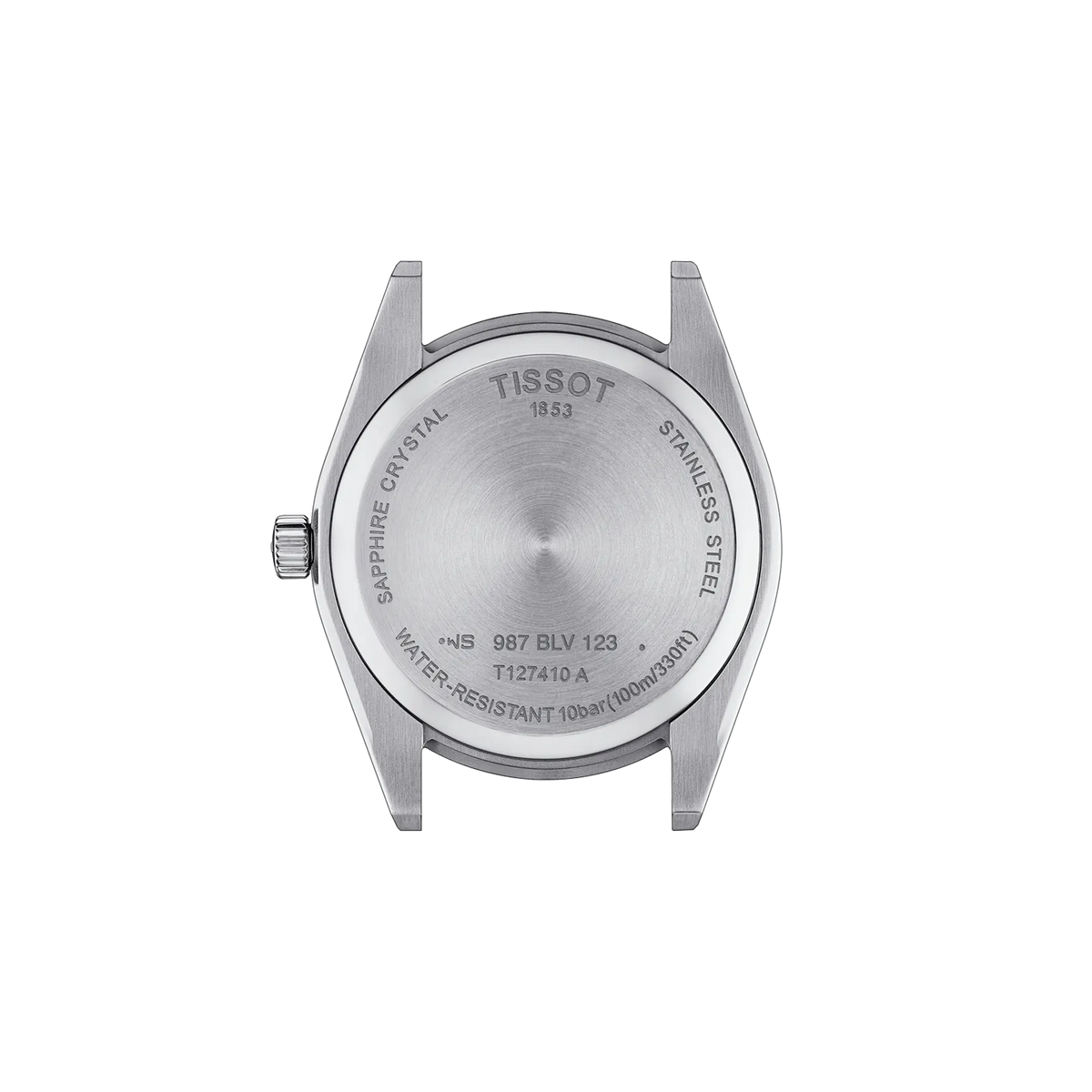 Tissot Gentleman 40mm T127.410.11.041.00 — detail view