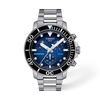 Blue gradient dial · Grey bracelet