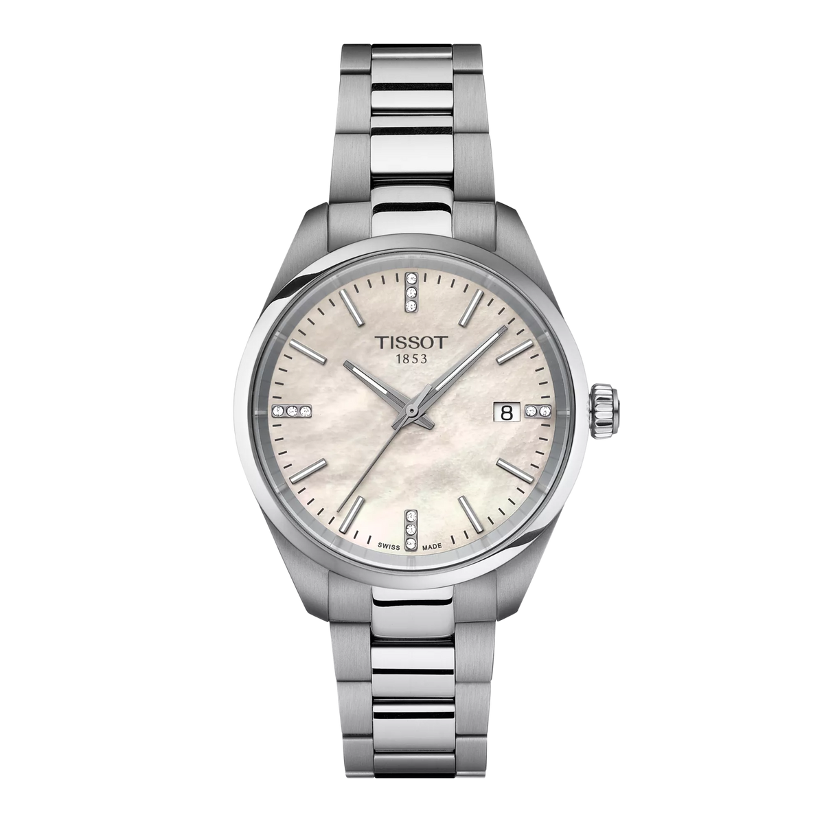 Tissot PR 100 34mm T150.210.11.116.00 — detail view