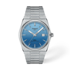 Ice blue dial · Grey bracelet — T137.407.11.351.01