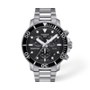 Black dial · Grey bracelet