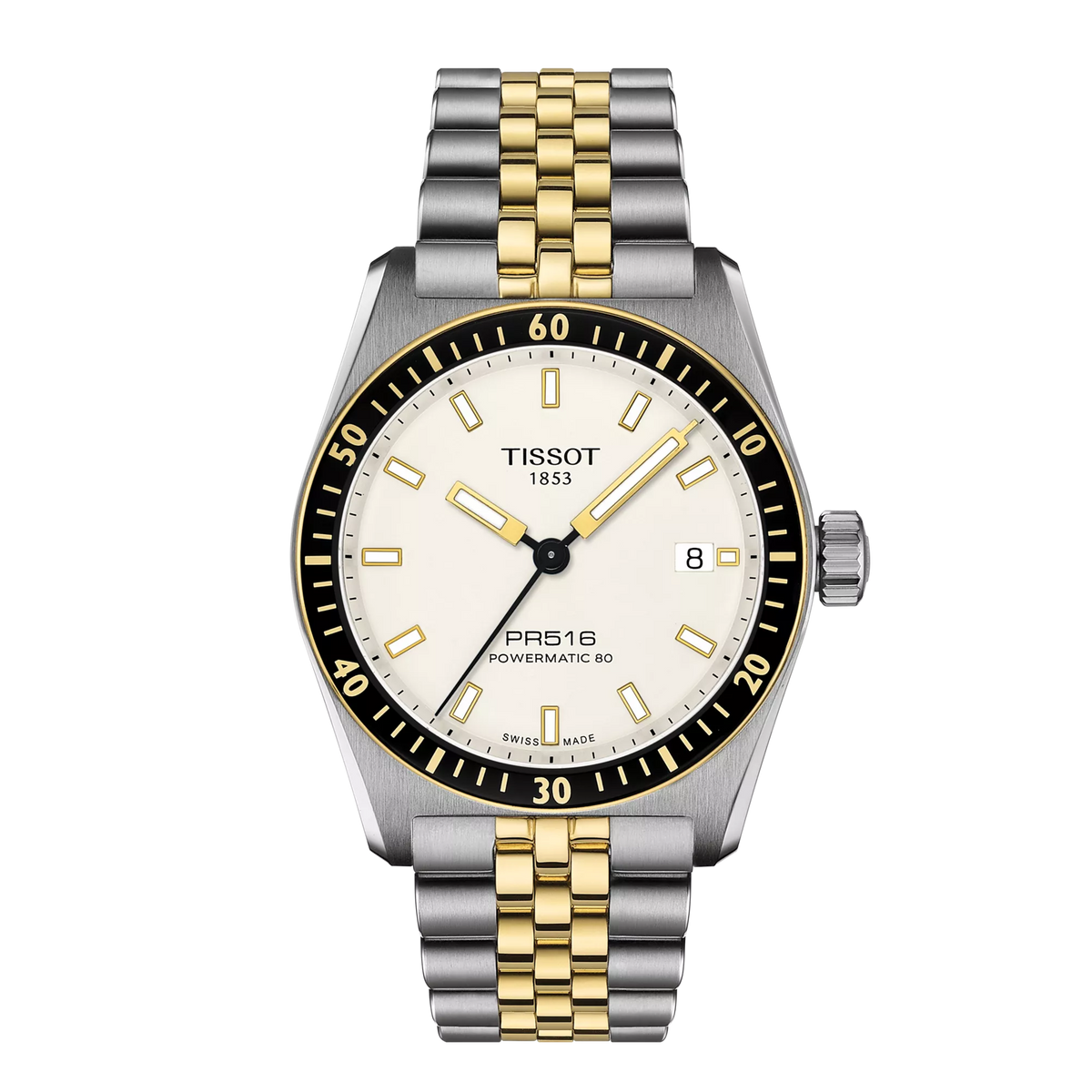 Tissot PR516 38mm T149.407.22.011.00 — detail view