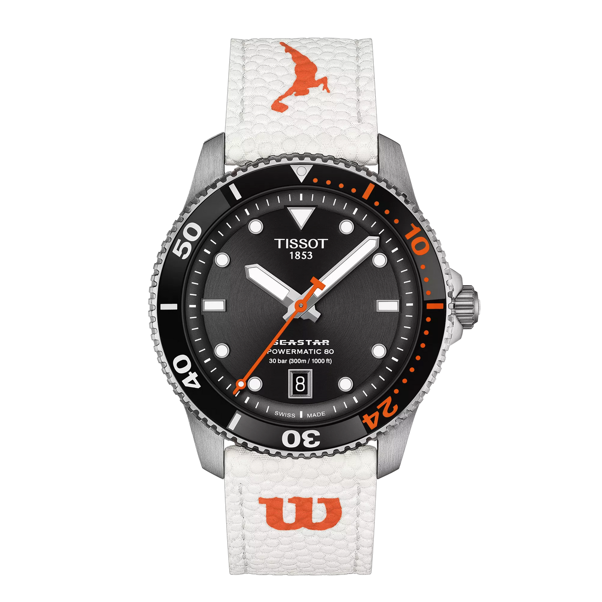 Tissot Seastar Wilson WNBA 40mm T120.807.17.051.00 — detail view