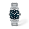Blue dial · Grey bracelet