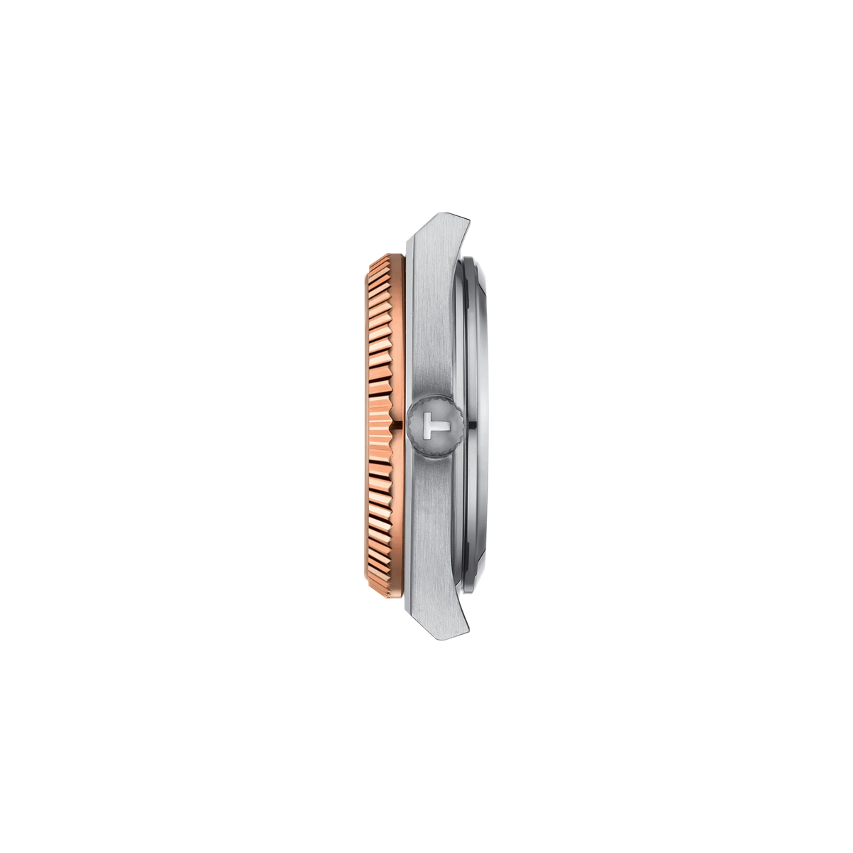 Tissot PRX Gold 35mm T931.207.41.351.00 — detail view