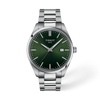 Green dial · Grey bracelet