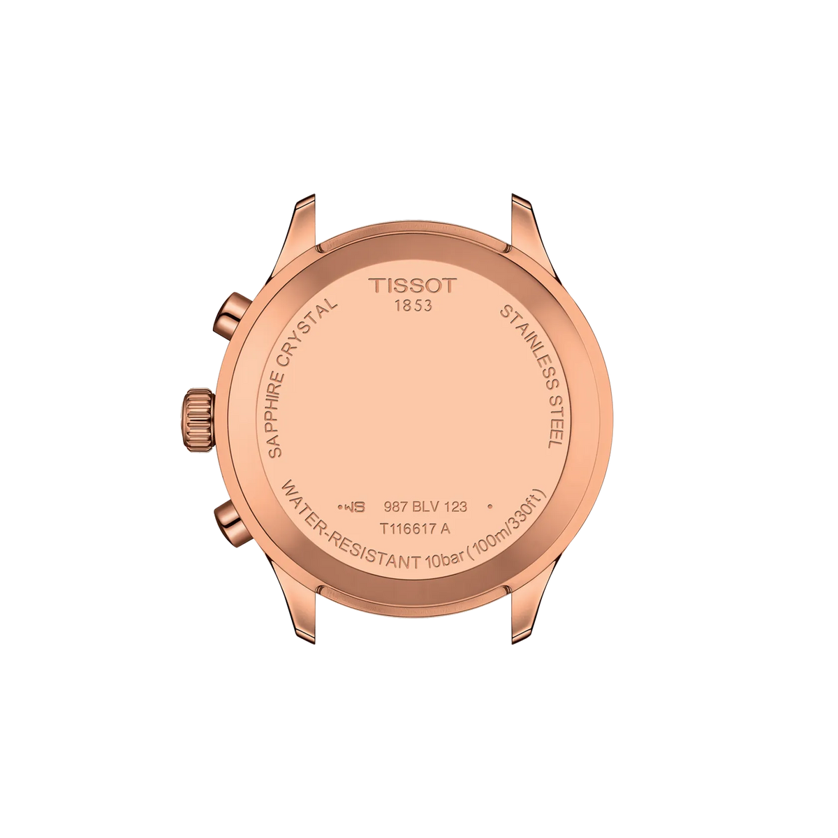Tissot Chrono XL Classic 45mm T116.617.36.042.00 — detail view