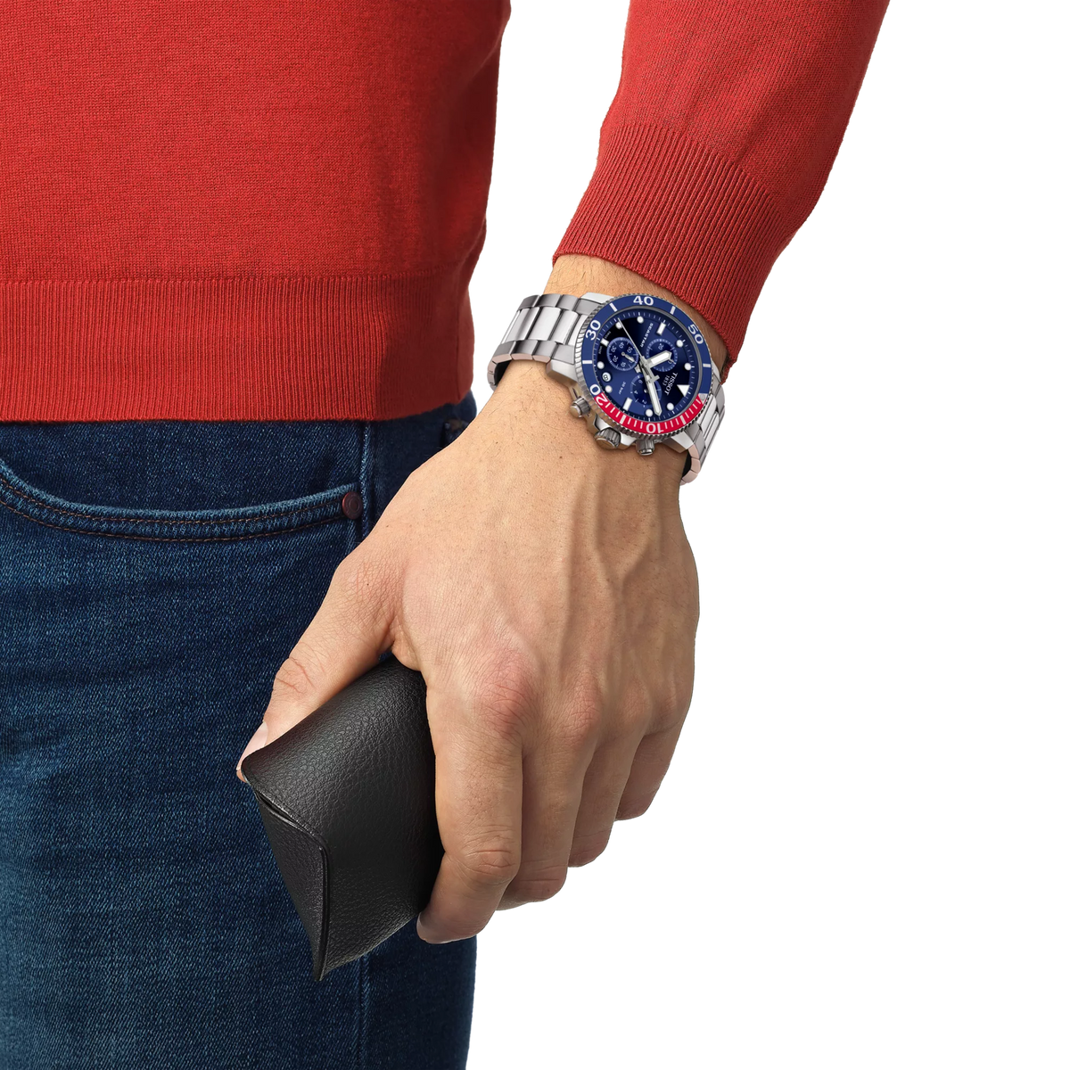 Tissot Seastar 1000 45.5mm T120.417.11.041.03 — detail view