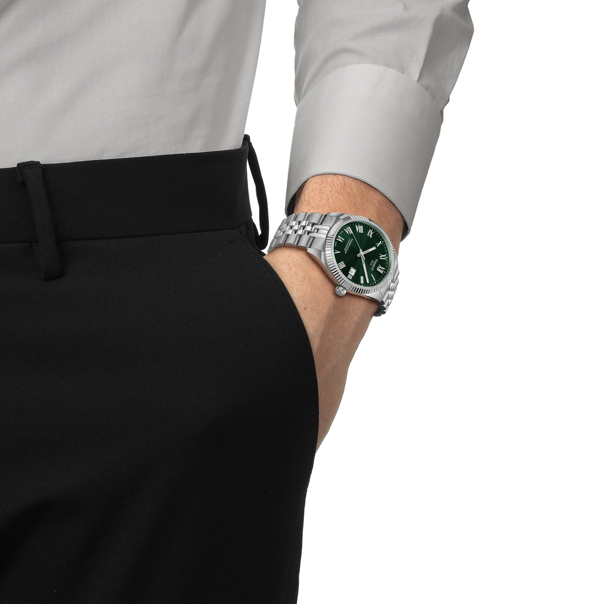 Tissot Ballade 39mm T156.408.11.093.00 — detail view