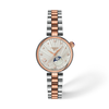 Silver dial · Grey and Rose Gold bracelet