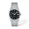 Black dial · Grey bracelet