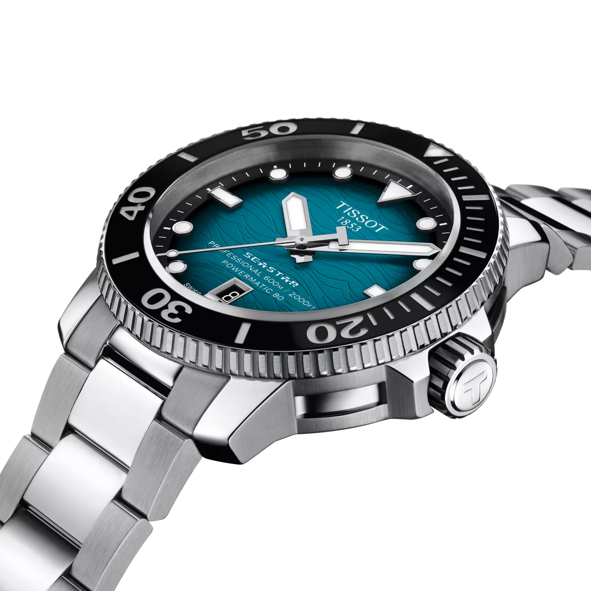 Tissot Seastar 2000 46mm T120.607.11.041.00 — detail view