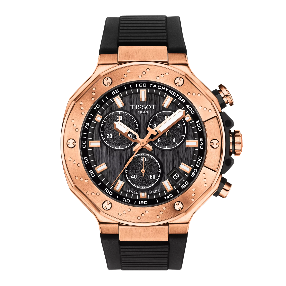 Tissot T-Race 45mm T141.417.37.051.00 — detail view
