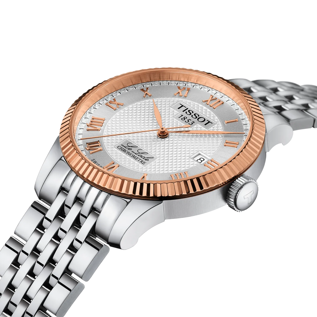 Tissot Le Locle Gold 39.3mm T932.408.41.033.00 — detail view