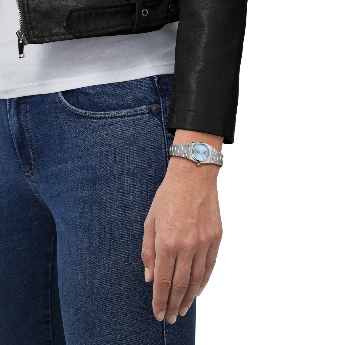 Tissot PRX 25mm T137.010.11.351.00 — detail view