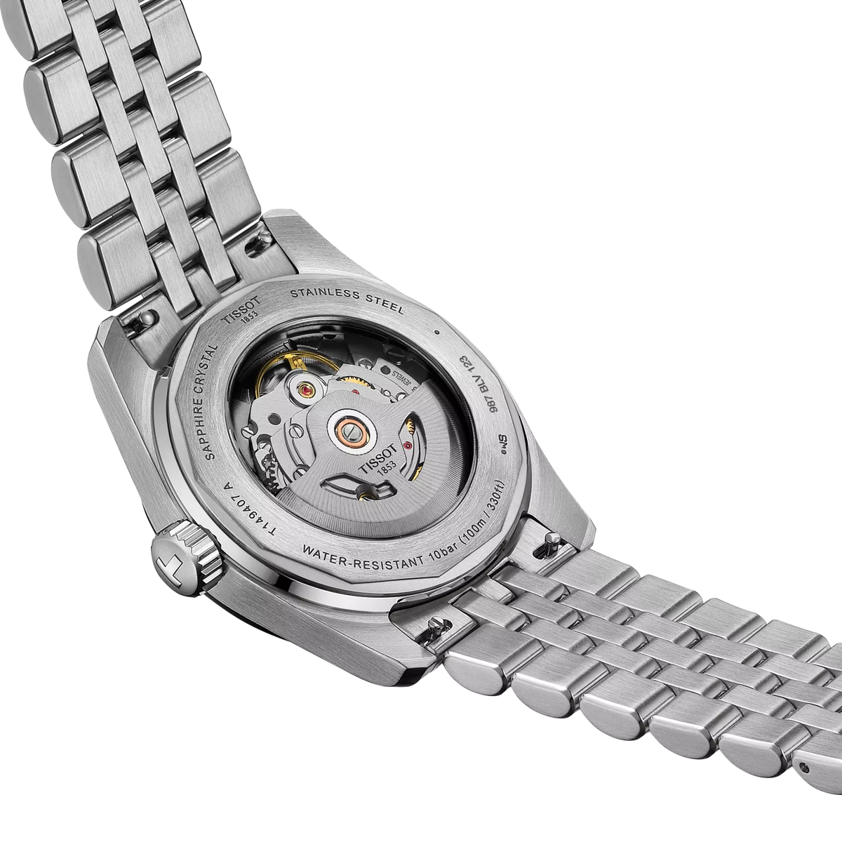 Tissot PR516 38mm T149.407.11.051.00 — detail view