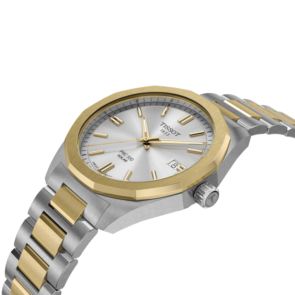 Tissot PRC 100 Solar 39mm T151.422.22.031.00 — detail view