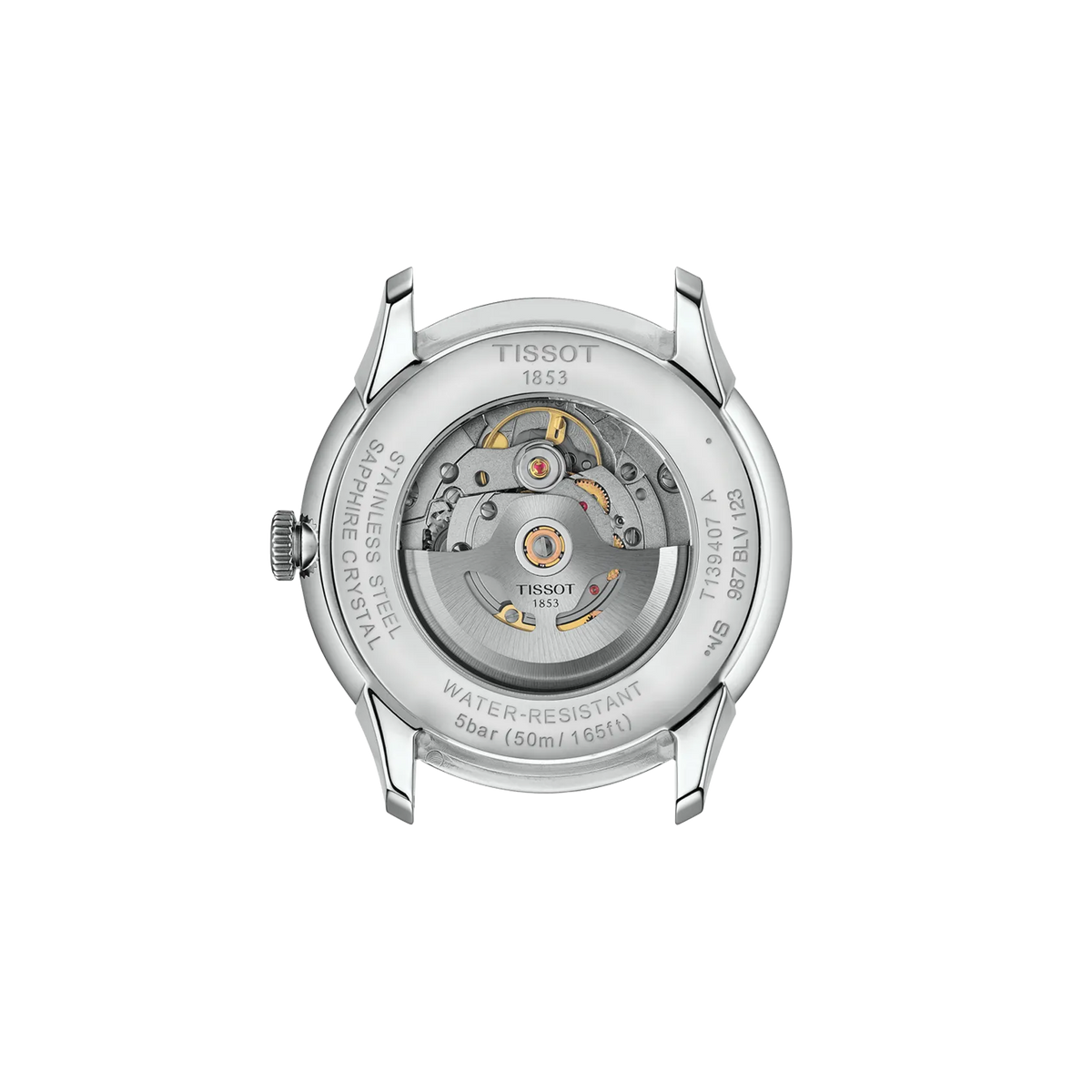 Tissot Chemin des Tourelles 42mm T139.407.16.041.00 — detail view