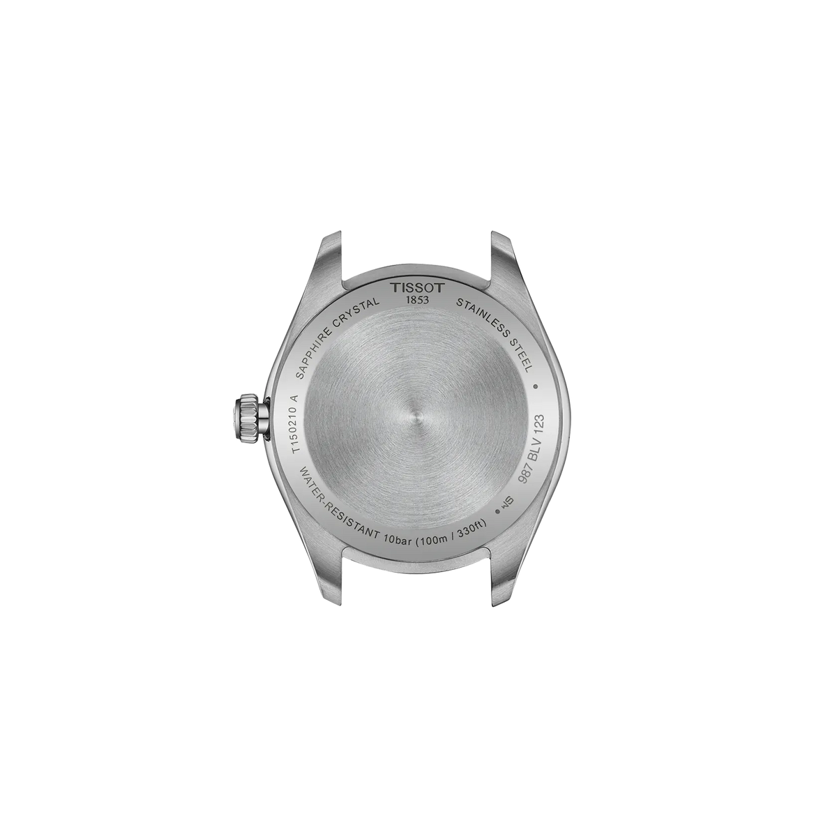 Tissot PR 100 34mm T150.210.11.116.00 — detail view