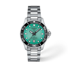 Turquoise dial · Grey bracelet