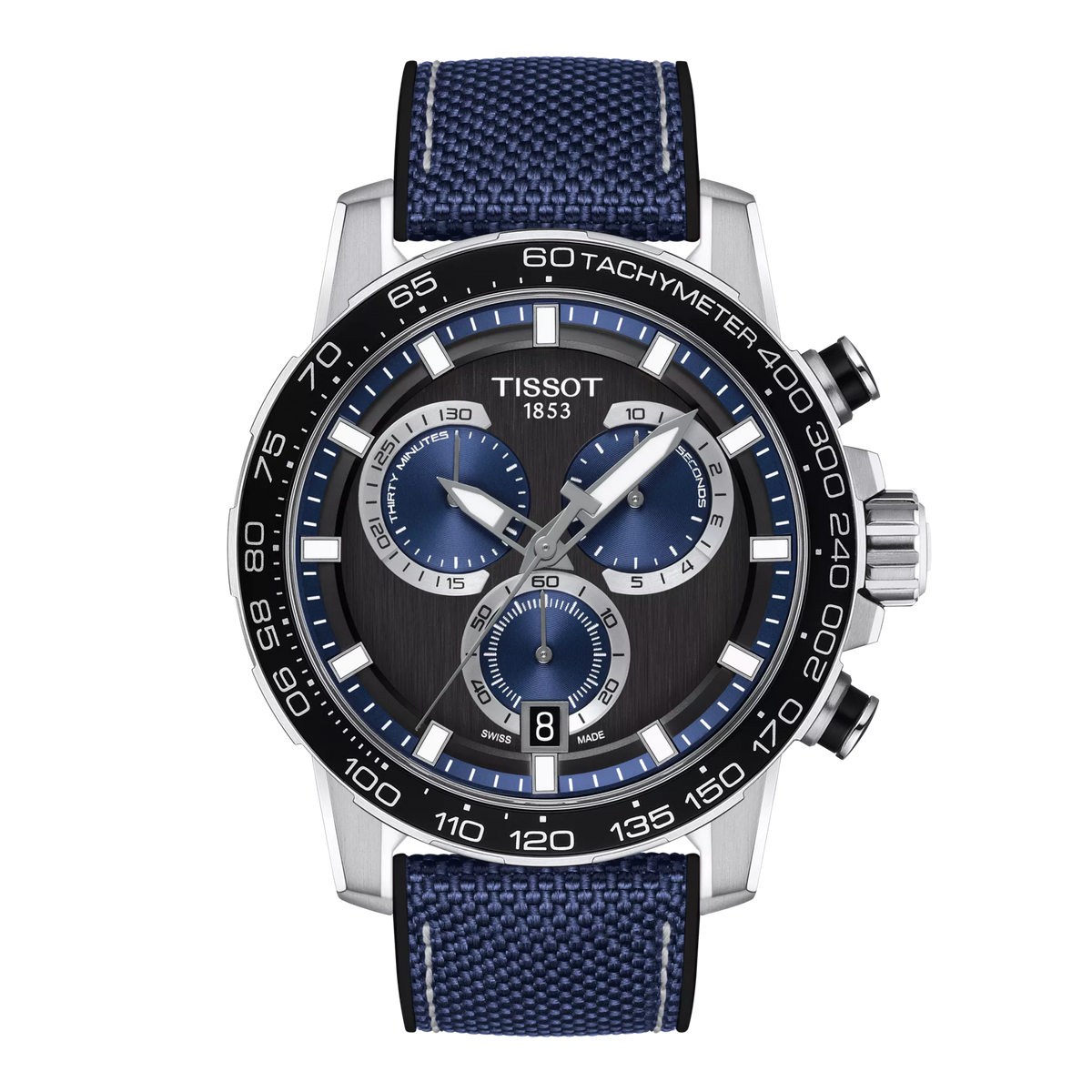 Tissot Supersport Chrono 45.5mm T125.617.17.051.03 — detail view