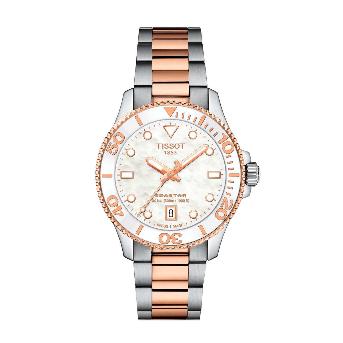 Tissot Seastar 1000 36mm T120.210.22.111.00 — detail view
